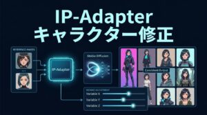 IP-Adapter キャラ固定 Stable Diffusion