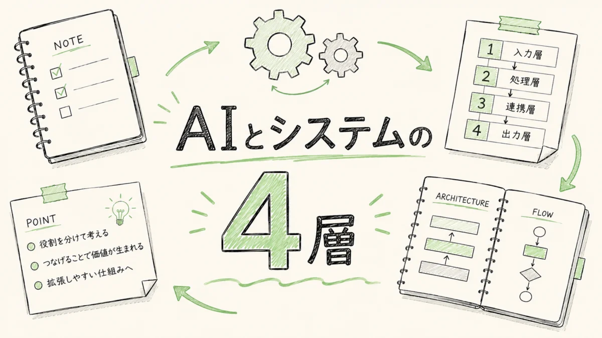 FBSの4層の流れがコンテンツと集客をつなぐ図解